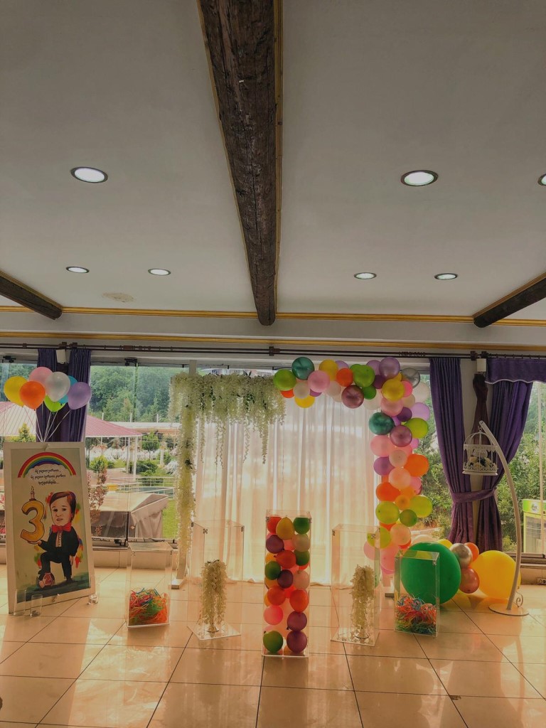 MAKARON BALON SÜSLEME DOĞUM GÜNÜ