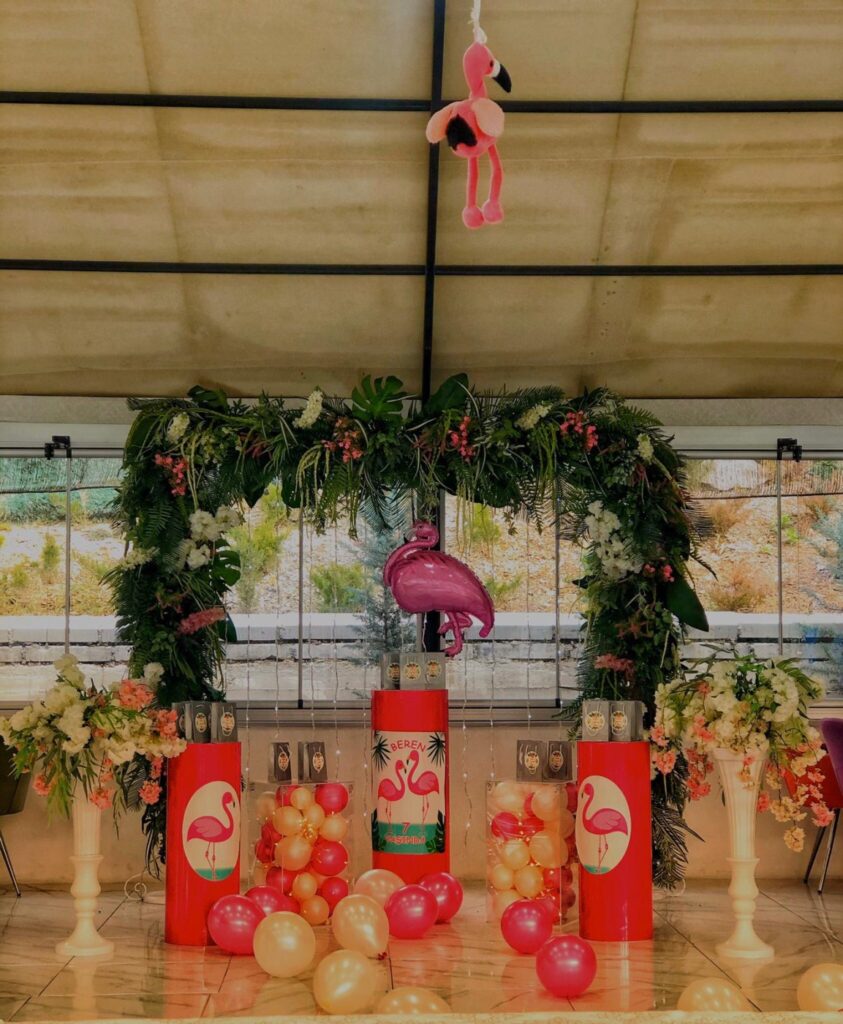 TROPİKAL FLAMİNGO KONSEPT