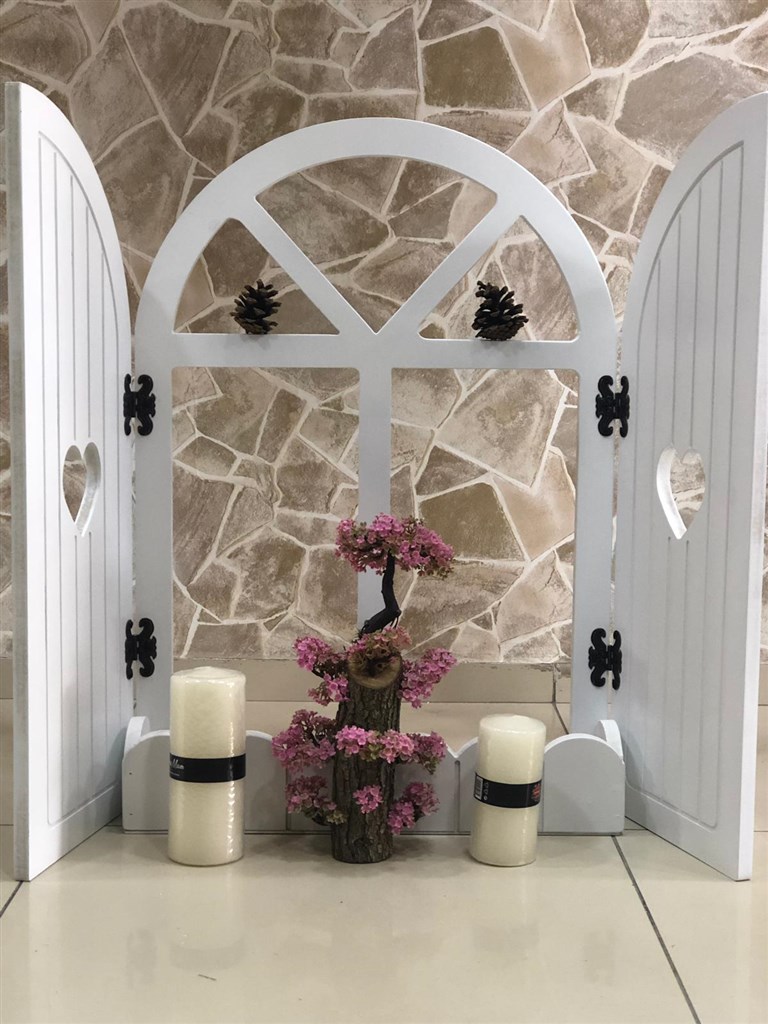 KÖŞE BEYAZ YOĞUN ÇİÇEK KONSEPT