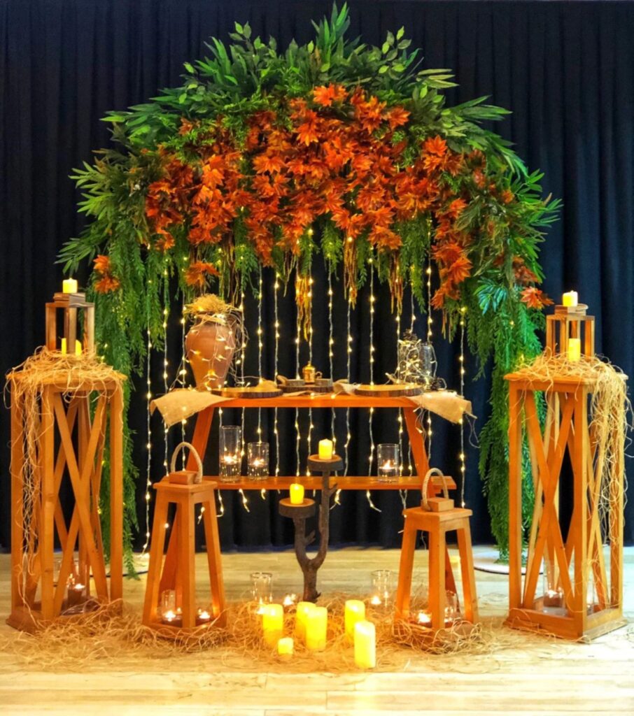 RUSTİK AHŞAP VE FUULL YEŞİL KONSEPT